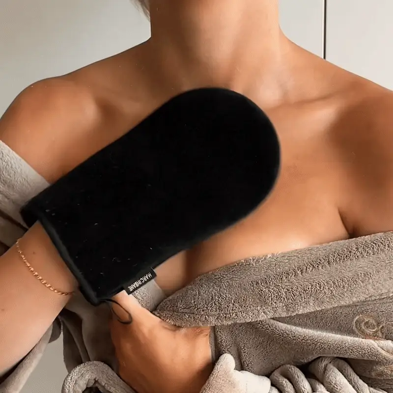 filmpje dat de handschoen wordt gebruikt